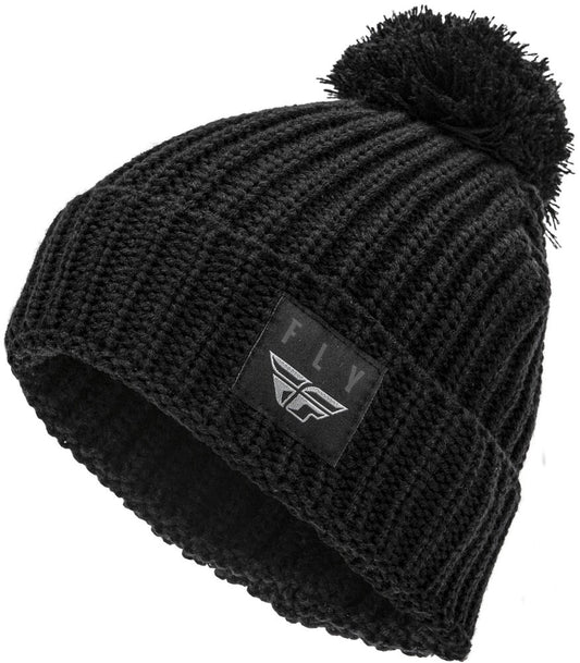 FLY Racing Pom Beanie - Black