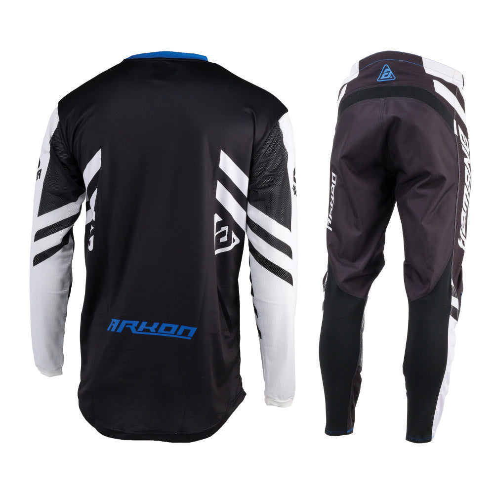 Answer Racing 2025 Youth Arkon Nitrus Jersey Pant Combo Blue/Black/White