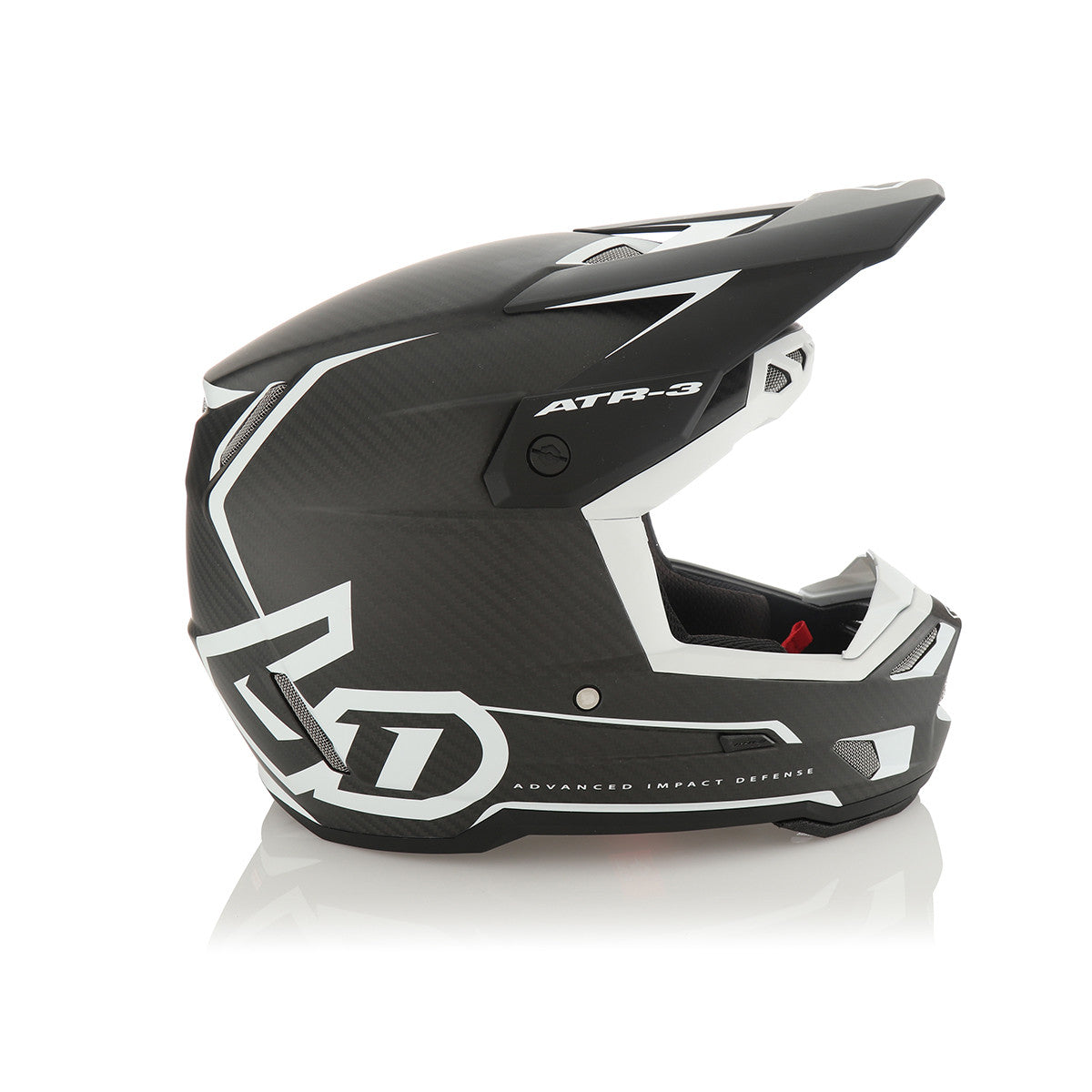 6D ATR-3 Nova Offroad Helmet Matte White