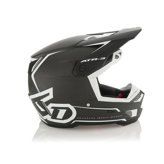 6D ATR-3 Nova Offroad Helmet Matte White