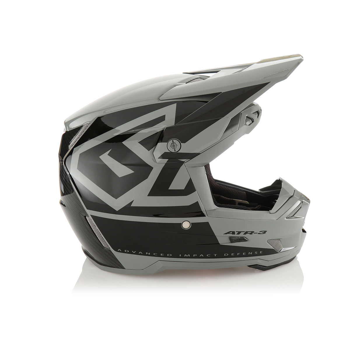 6D ATR-3 Hex Offroad Helmet Gloss Black