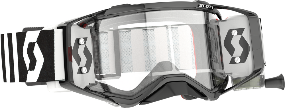 SCOTT - 272822-7432113 - PROSPECT WFS GOGGLE RACING BLK/WHT CLEAR WORKS