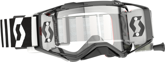 SCOTT - 272822-7432113 - PROSPECT WFS GOGGLE RACING BLK/WHT CLEAR WORKS