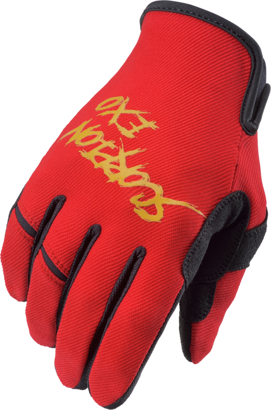 Scorpion Air-Stretch Gloves Grind Red/Gold
