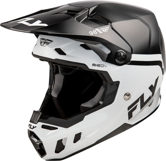 FLY Racing 2025 Formula CC Objective Helmet Black/White
