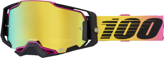 100% - 50005-00015 - ARMEGA GOGGLE 91 MIRROR GOLD LENS