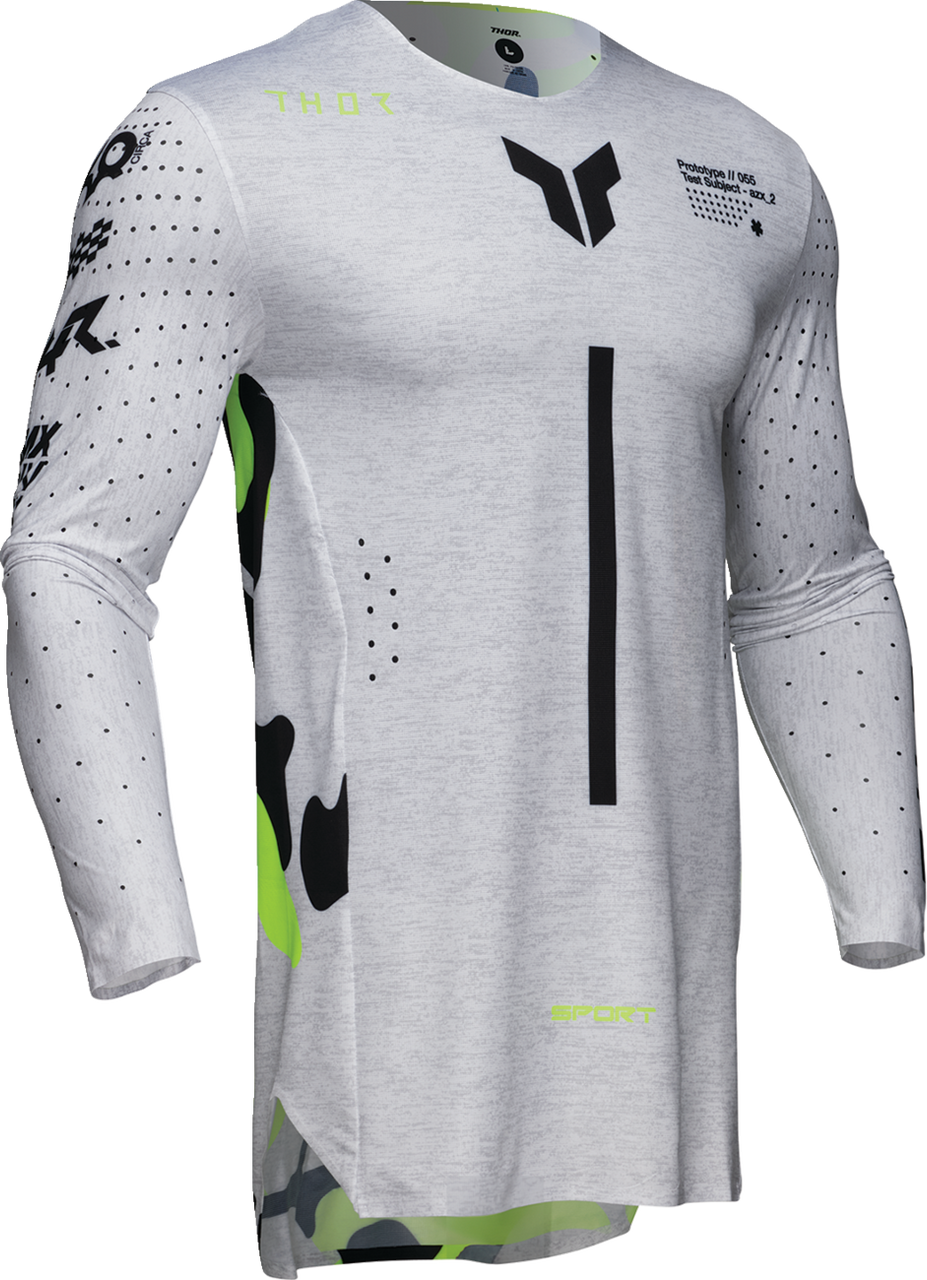 Thor 2025 SPORTMODE Riot Jersey Pant Combo White/Acid