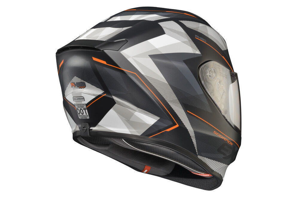 Scorpion EXO-R420 Full-Face Helmet - Engage Orange