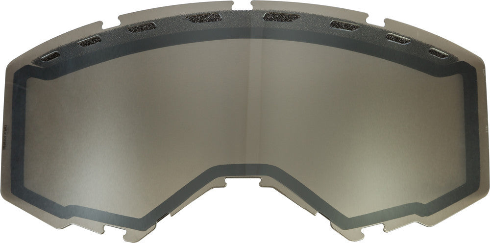 FLY RACING - FLD-005 - YOUTH DUAL LENS WITH VENTS SILVER MIRROR/SMOKE