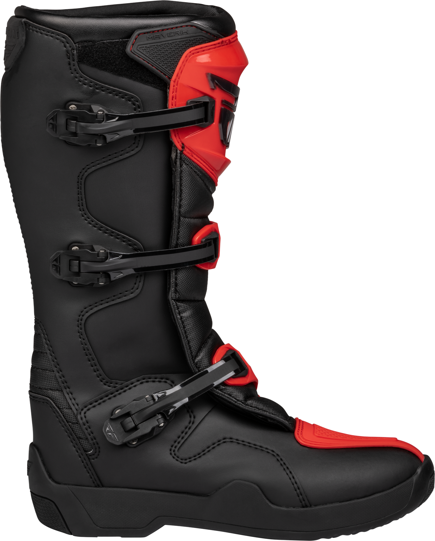 FLY Racing Maverik LT Boots Red/Black
