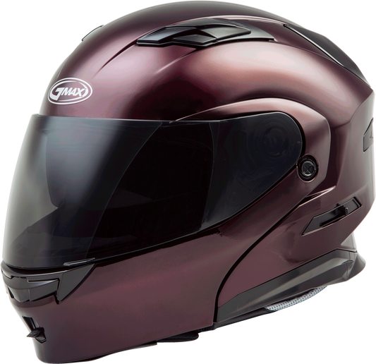 GMAX MD-01 Modular Helmet Wine Red