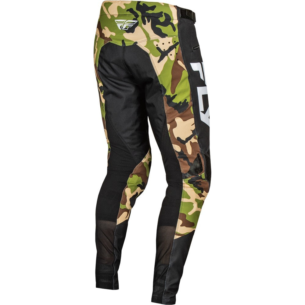 FLY Racing 2025 Rayce Bicycle Jersey Pant Combo Black/Camo