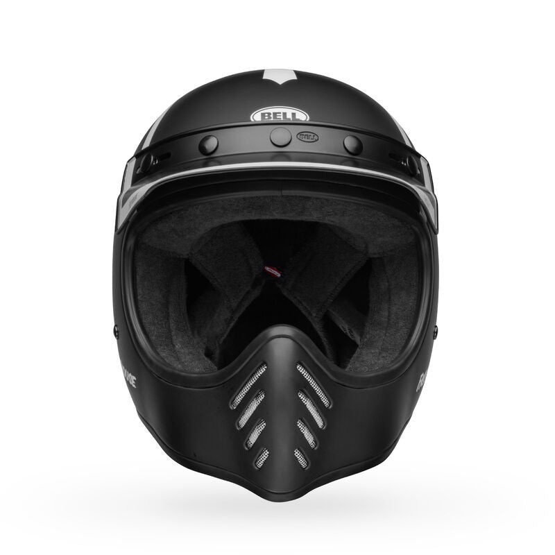 Bell Moto 3 Helmet Fasthouse Old Road Matte/Gloss Black/White