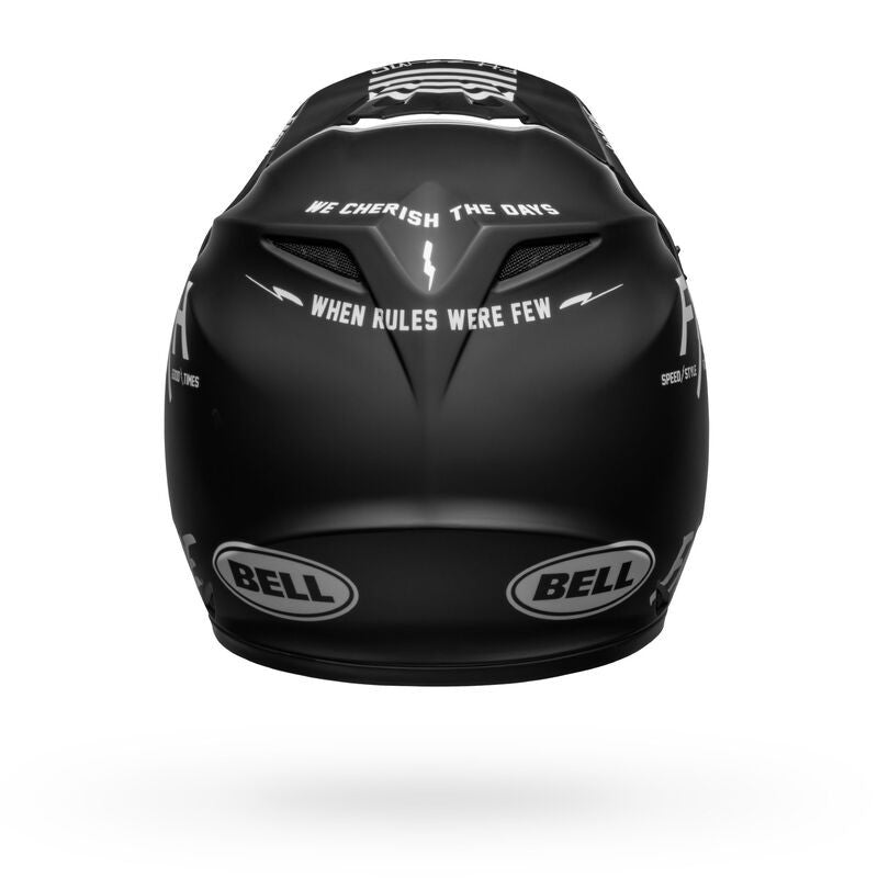 Bell MX-9 MIPS Offroad Helmet Matte Black/White Fasthouse Prospect