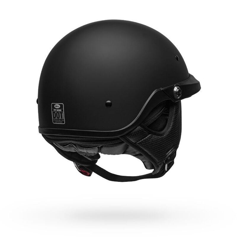 Bell Pit Boss Open Face Helmet Matte Black