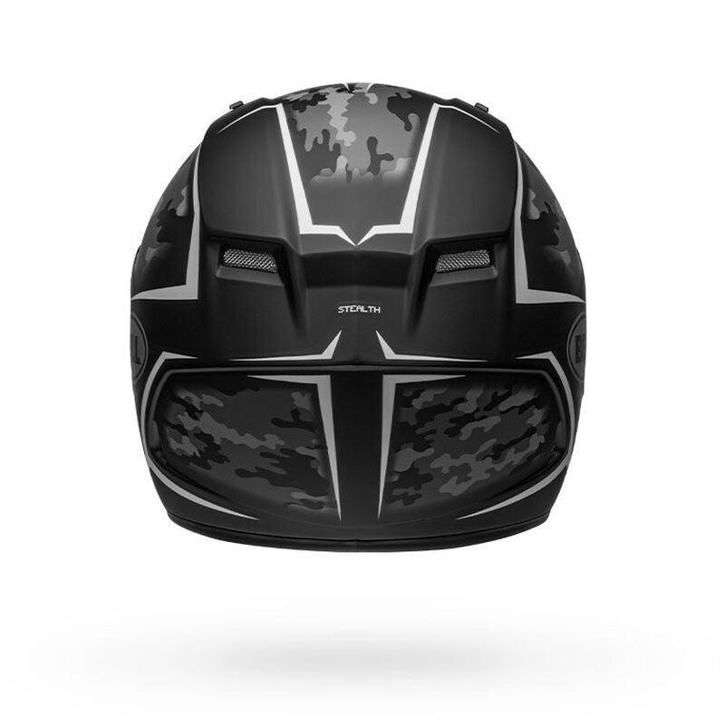 Bell Qualifier Full Face Helmet Matte Black/White Stealth Camo