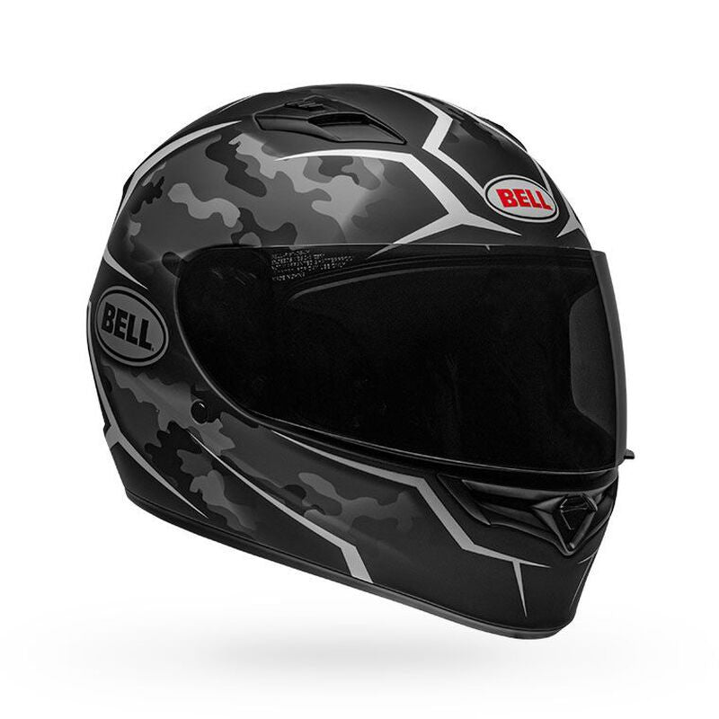 Bell Qualifier Full Face Helmet Matte Black/White Stealth Camo