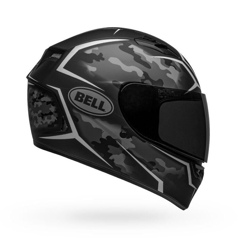 Bell Qualifier Full Face Helmet Matte Black/White Stealth Camo