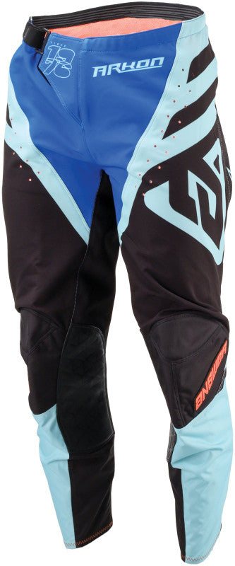 Answer Racing 2025 Arkon Nitrus Jersey Pant Combo Blue/Black/Hyper Orange