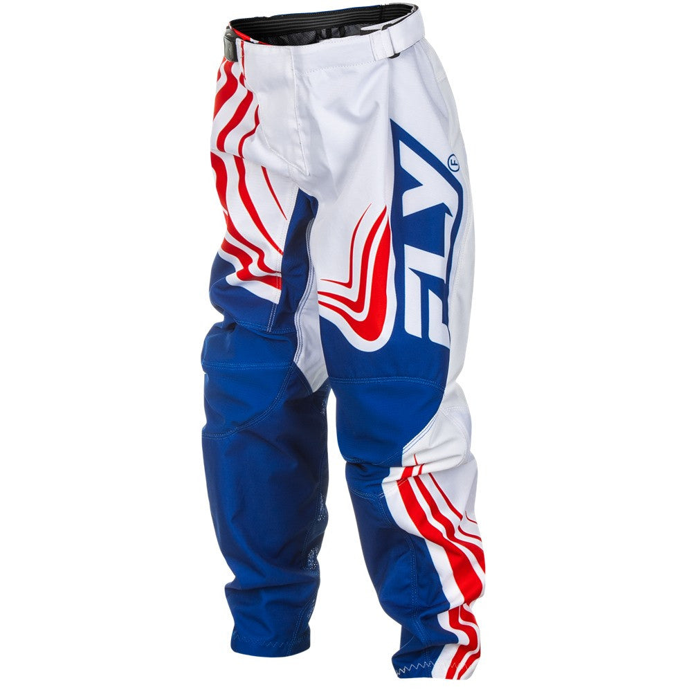FLY Racing 2025 Youth F-16 Jersey Pant Combo Red/White/Blue