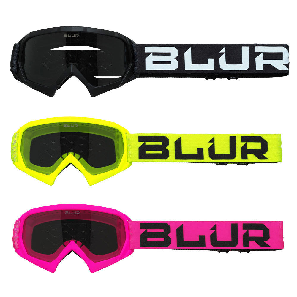 Blur Youth B-10 Solid Offroad Goggle