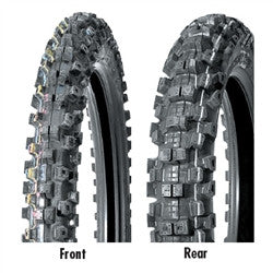 Bridgestone M403 Front and M404 Rear Intermediate Terrain Tires Combo