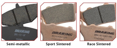 Braking Sport Sintered Compound CM44 Rear Brake Pads