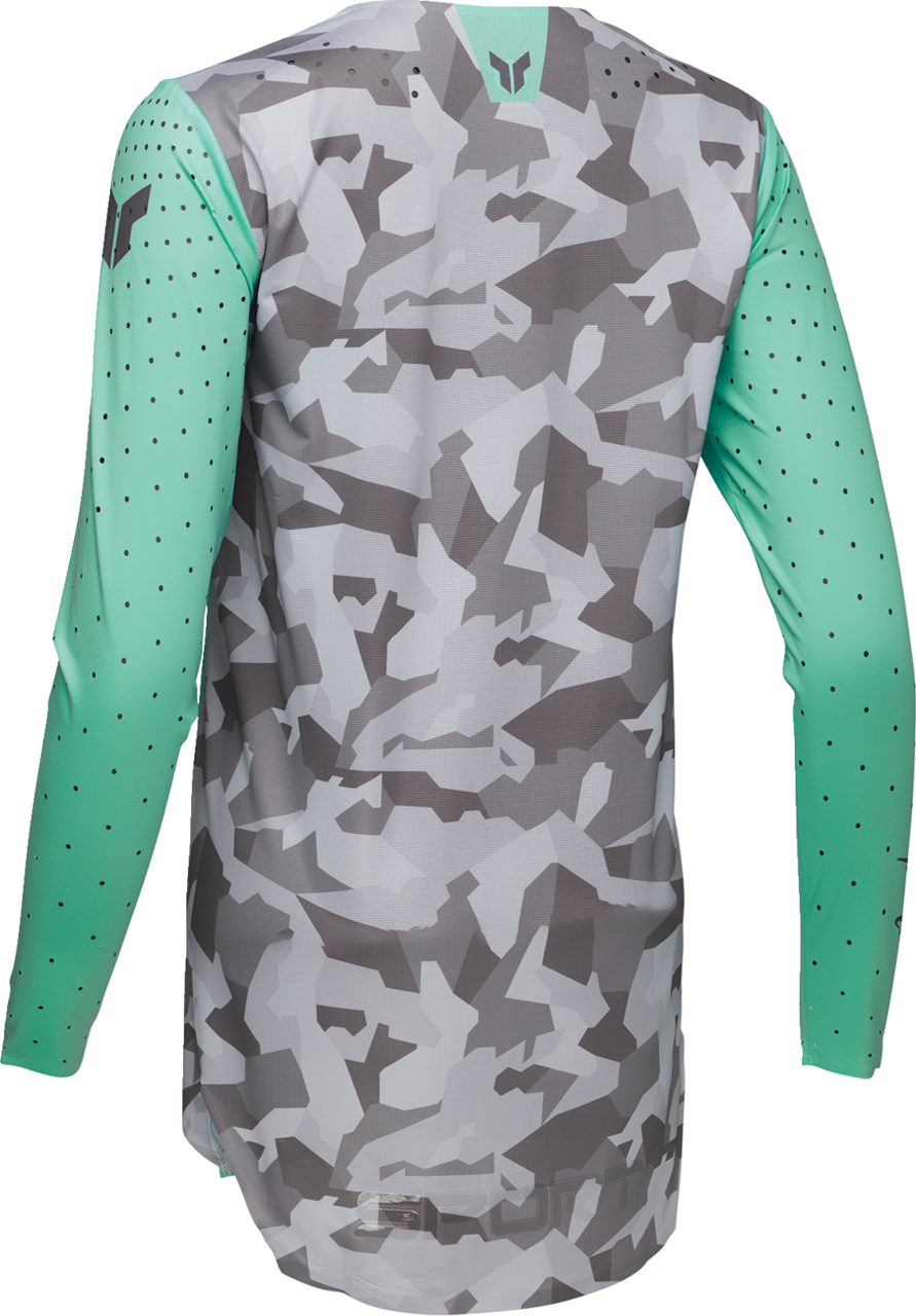 Thor 2025 Womens SPORTMODE Shadow Jersey Pant Combo Teal