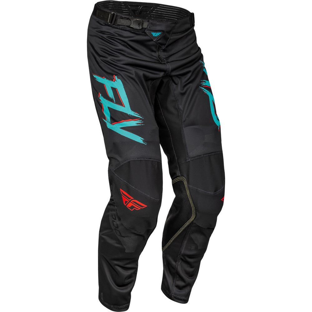 FLY Racing 2024 Kinetic Mesh Rave Jersey Pant Combo - Red/Black/Mint