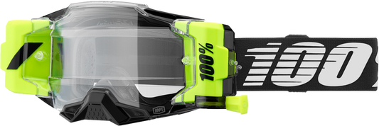 100% - 50006-00005 - ARMEGA FORECAST GOGGLE BLACK CLEAR LENS