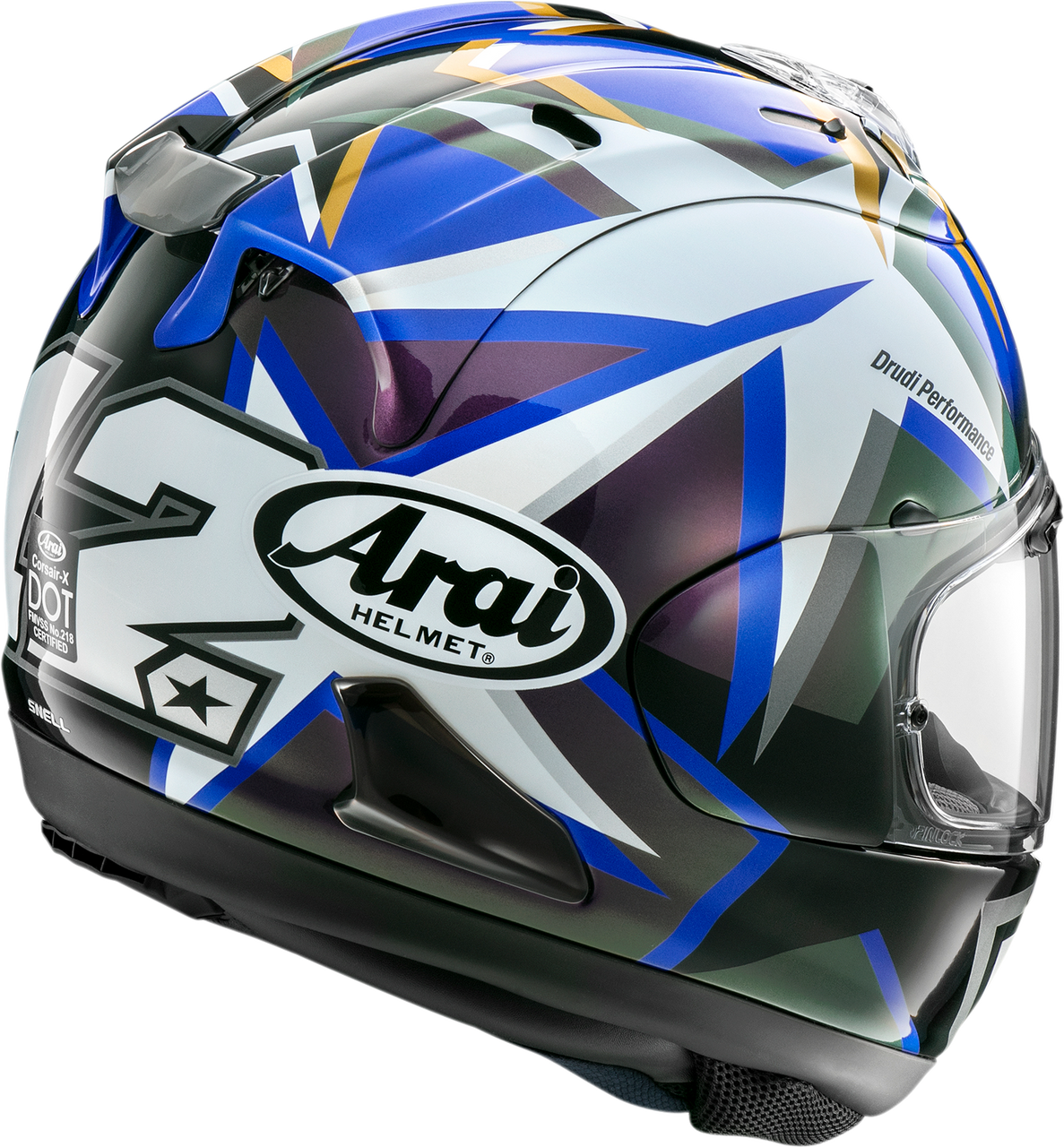 Arai Corsair-X Vinales-5 Full Face Motorcycle Helmet