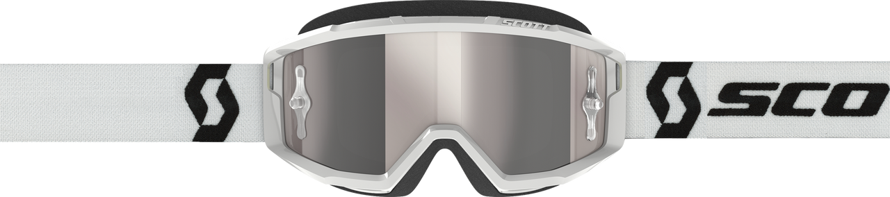 SCOTT - 278597-0002269 - PRIMAL GOGGLE WHITE SILVER CHROME WORKS