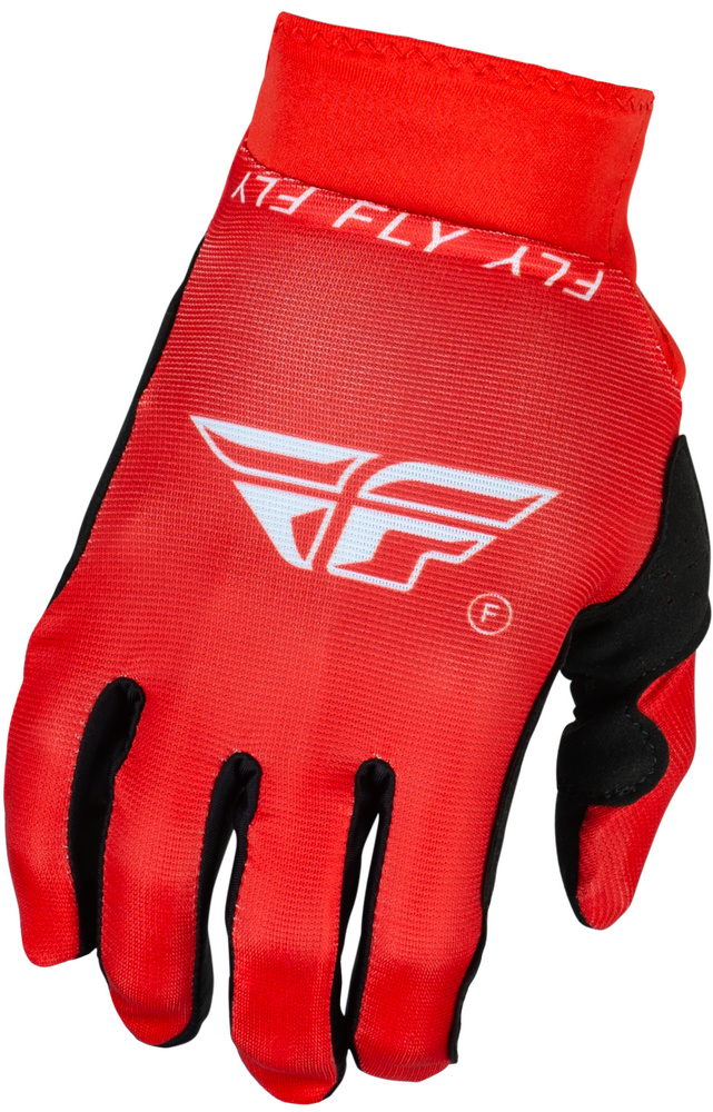 FLY Racing 2025 Youth Pro Lite Gloves Red/White Youth Large