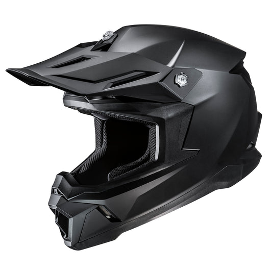 HJC C50 Solid Semi Flat Black Offroad Helmet