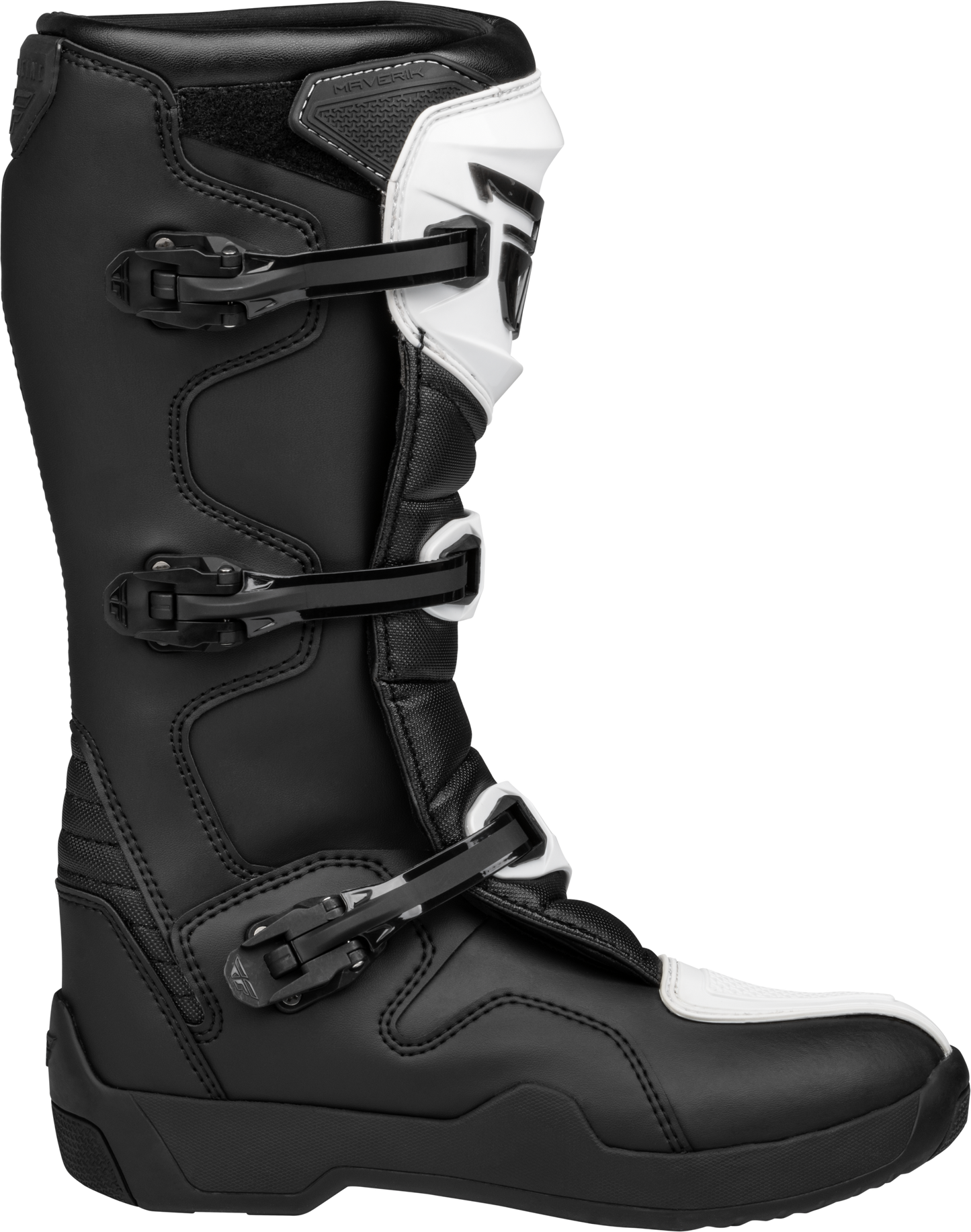 FLY Racing Maverik LT Boots White/Black