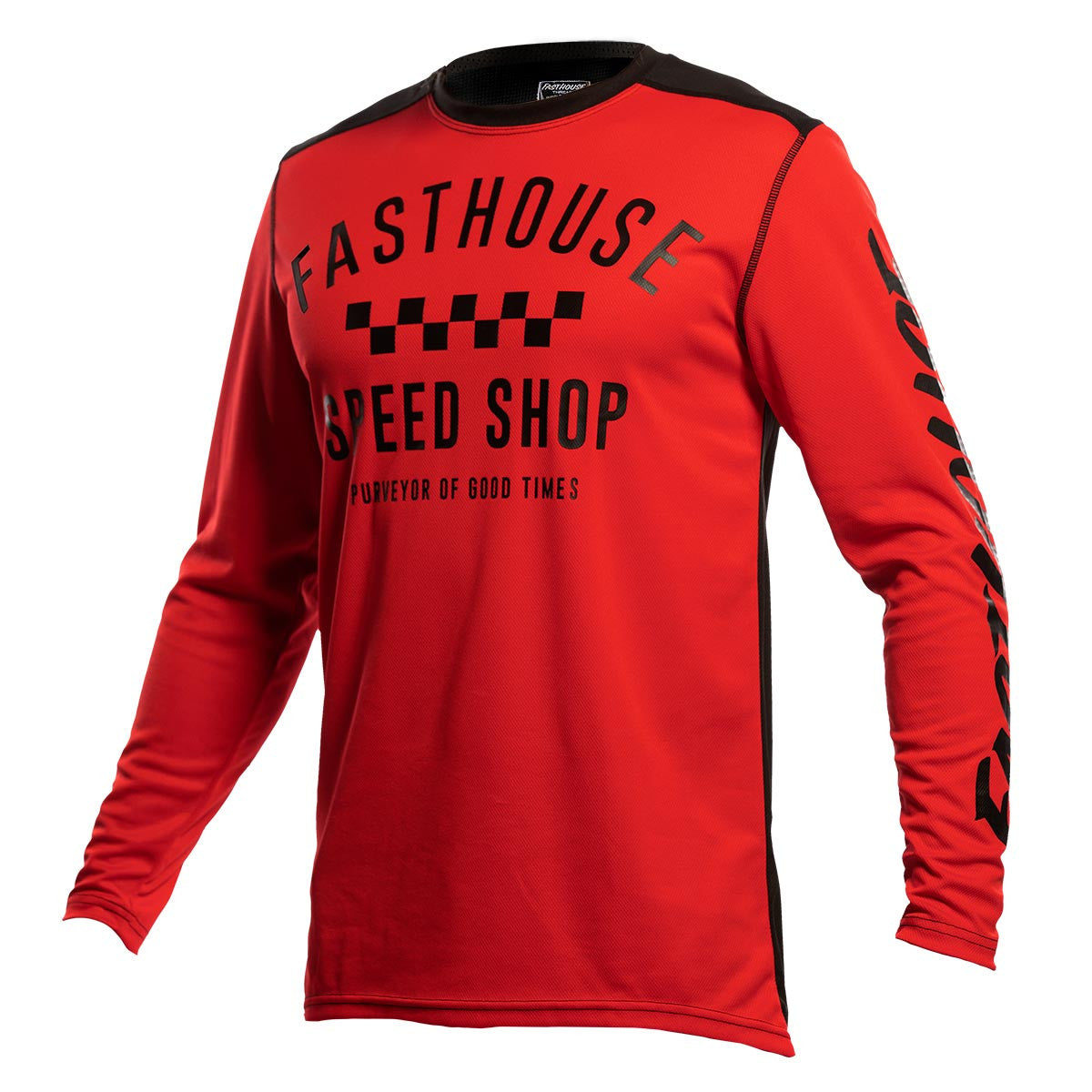 Fasthouse Carbon Jersey - Red/Black