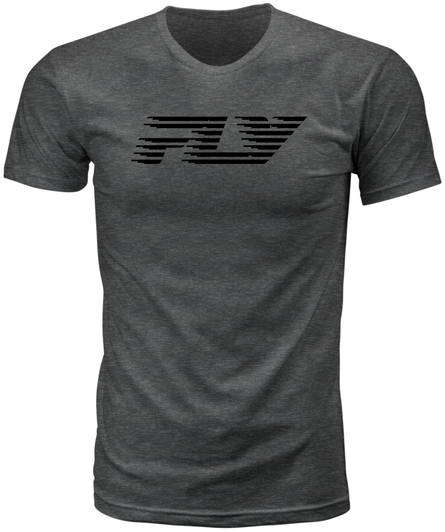 FLY Racing Fast Tee Grey