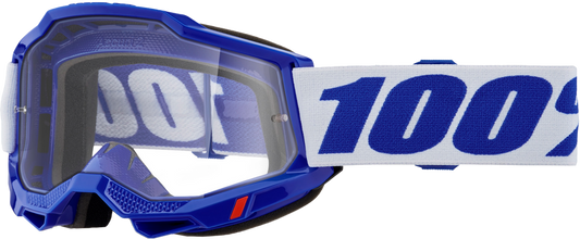 100% - 50013-00039 - ACCURI 2 GOGGLE BLUE CLEAR LENS