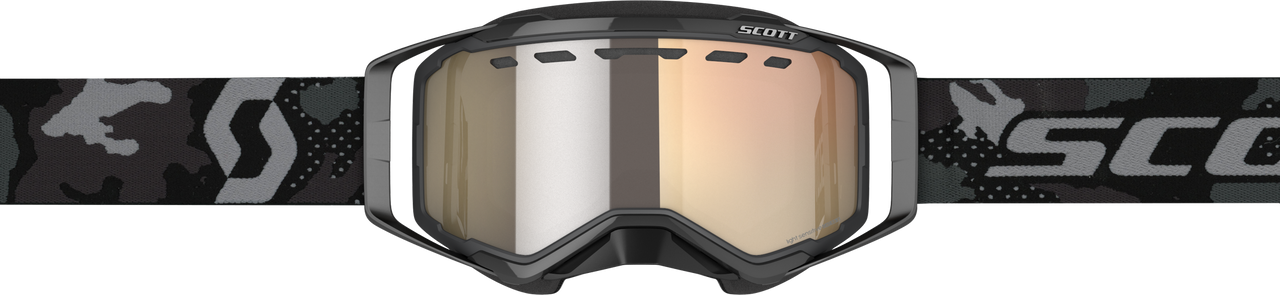 SCOTT - 278603-2006245 - PROSPECT GOGGLE SNOW CROSS LS DK GREY/BLK W/LS BRONZE CHROME