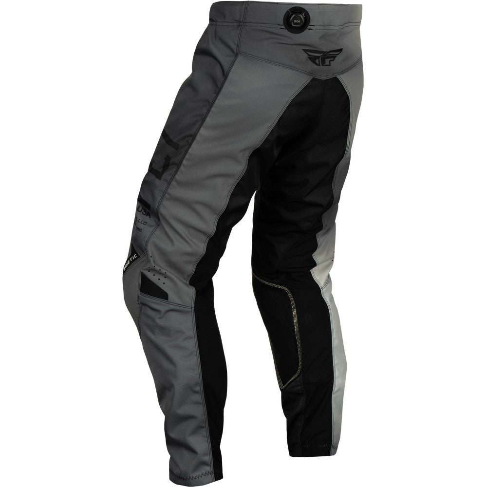 FLY Racing 2024 Youth Kinetic Prodigy Jersey Pant Combo Black/Light Grey