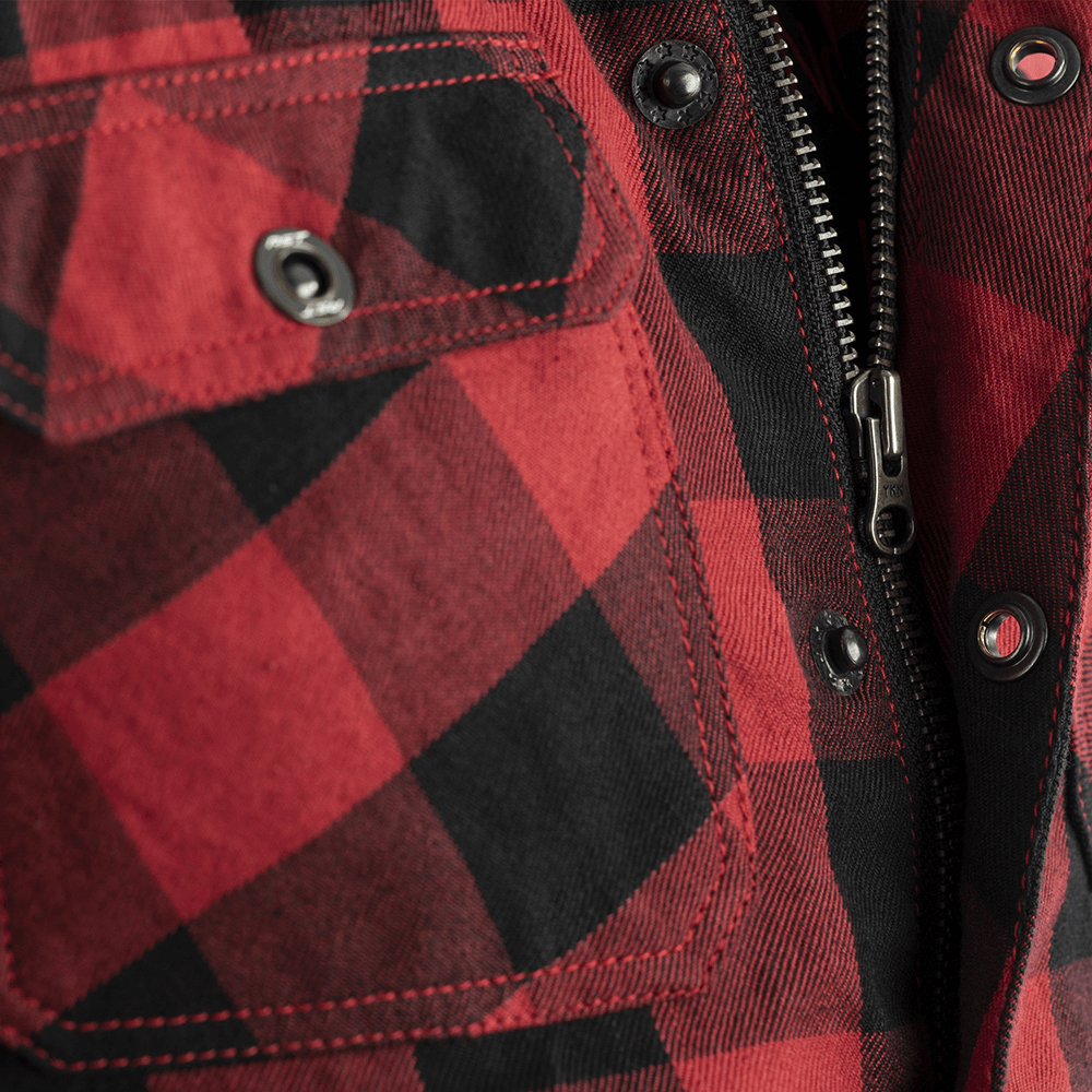 RST Kevlar Lumberjack CE Shirt Red Check