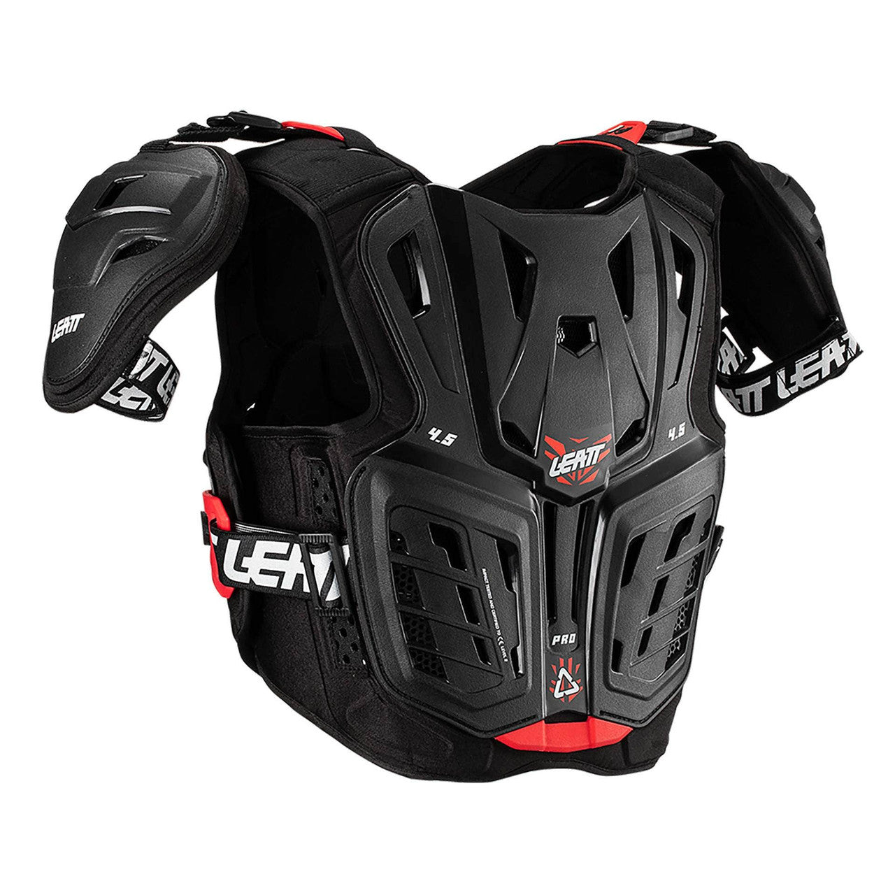 Leatt Youth Chest Protector 4.5 Pro Jr Black/Red