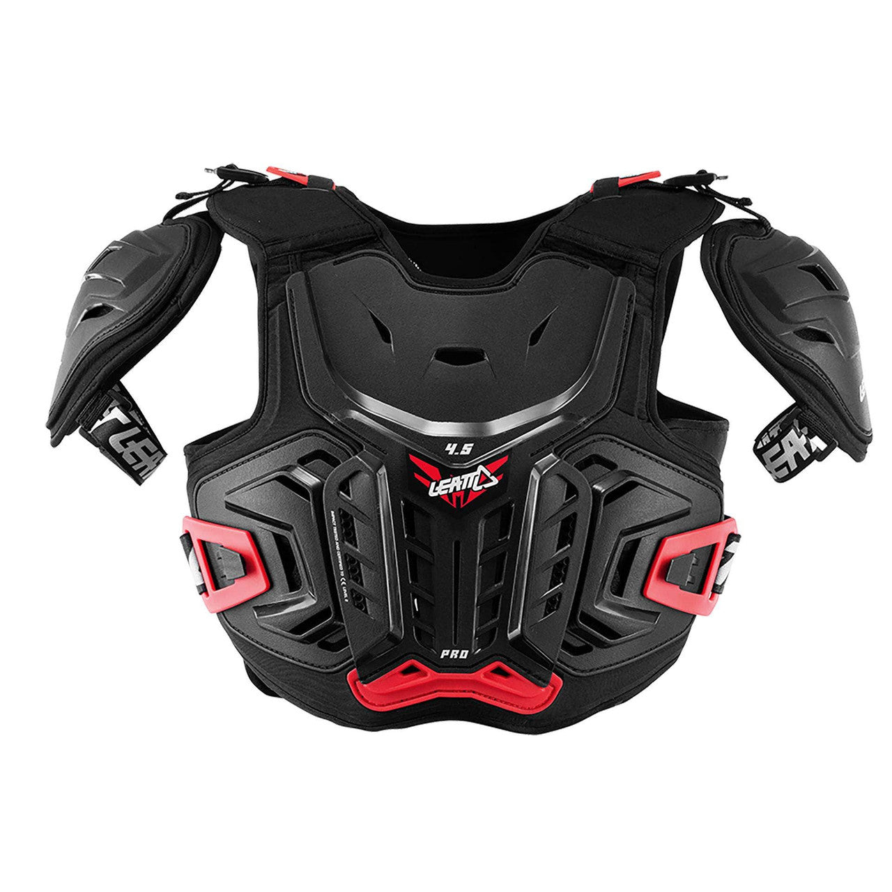 Leatt Youth Chest Protector 4.5 Pro Jr Black/Red