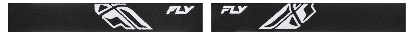FLY Racing Focus Black/White with Clear Lens