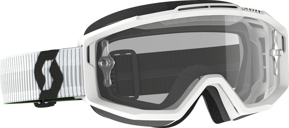 SCOTT - 285537-0002113 - SPLIT OTG GOGGLE WHITE W/CLEAR WORKS LENS