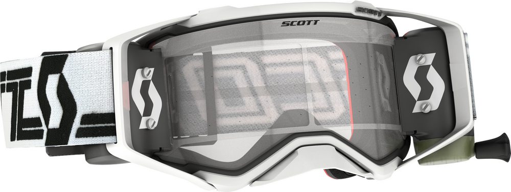 SCOTT - 278595-1035113 - PROSPECT GOGGLE SUPER WFS WHITE/BLACK W/CLEAR WORKS