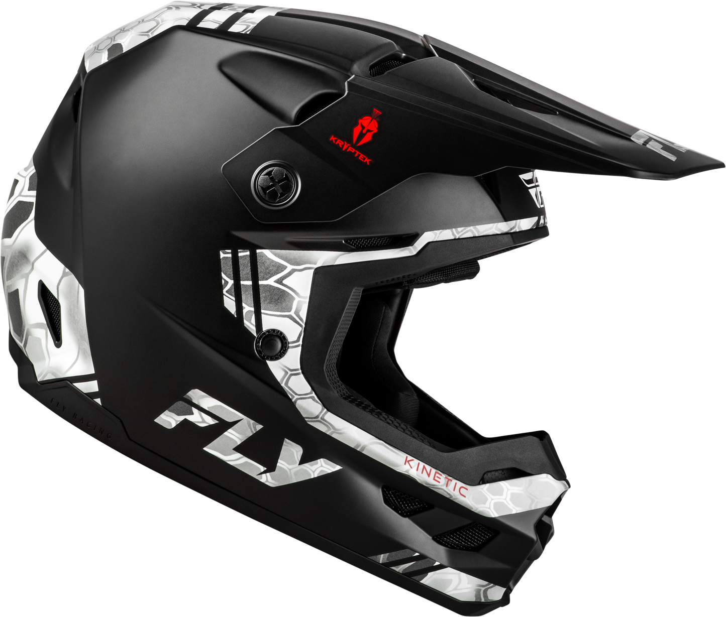 FLY Racing 2026 Kinetic Verdict Helmet Black/Grey