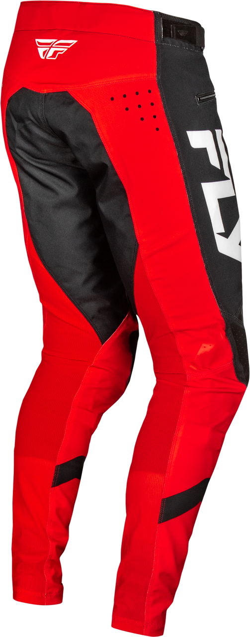 FLY Racing 2025 Youth Rayce Bicycle Pant Red/Black/White