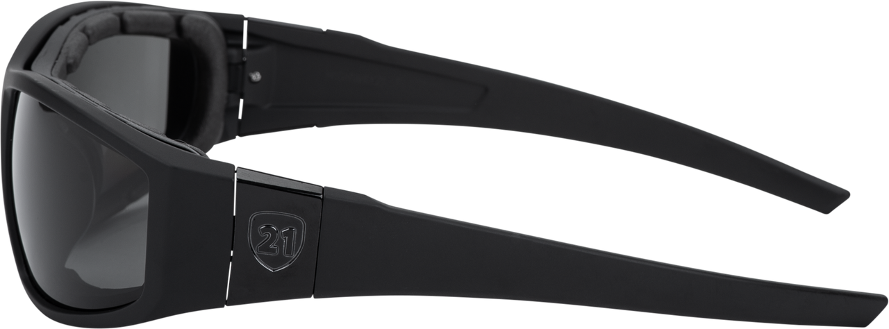 HIGHWAY 21 - 489-3000 - FLATSIDE HYBRID GOGGLE BLACK