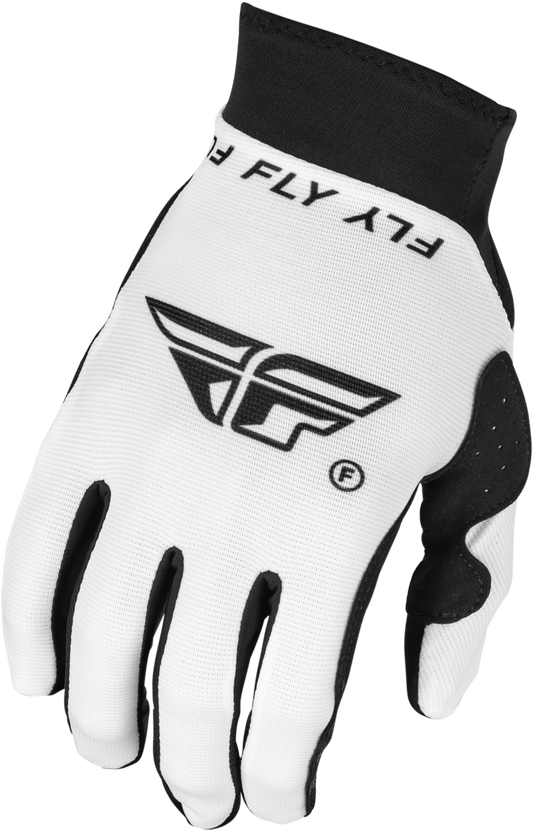 FLY Racing 2025 Pro Lite Gloves White/Black